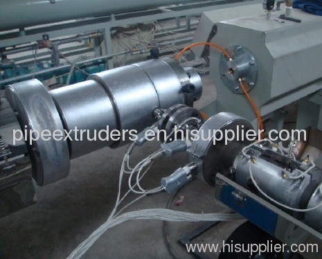 PPR hot water pipe extrusion machine