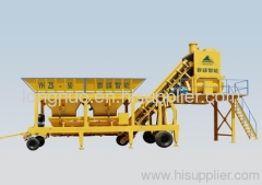 mobile concrete mixing plant