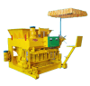 Egg laying concrete hollow block machine