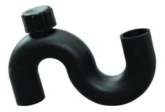 HDPE S-shaped Trap with Threaded Drainage Fittings