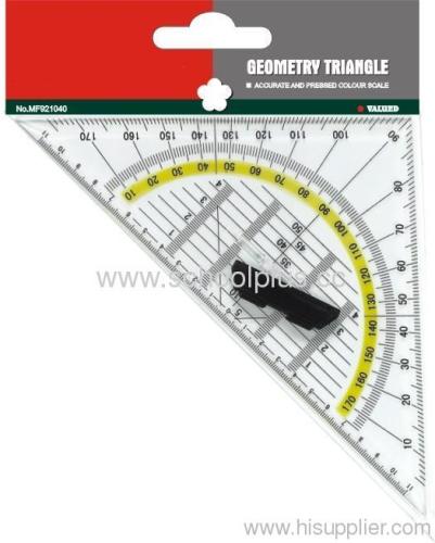plastic ruler geometry triangle