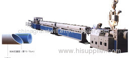 Large diameter PEX pipe extrusion line