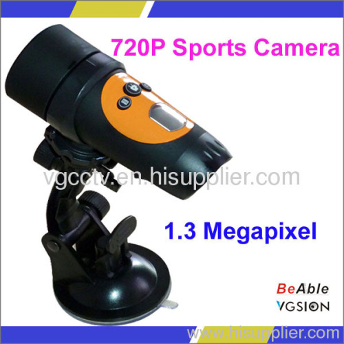 Waterproof Outdoor Sports Camera / Helmet Camera, HD 720P Action Camera, Can Be Used As PC Camera