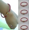 gnetic bracelets silicon bracelets Silicone ion bracelet with magnetic closing system