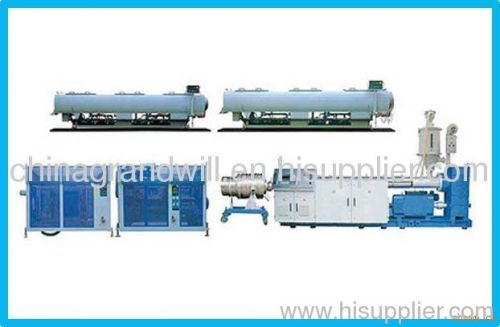 Huge caliber Horizontal type Double Wall Corrugated PP Pipe extrusion line
