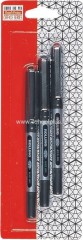3pcs liquid ink pen for promotion gifts