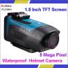 5 Mega Pixel CMOS Sensor Outdoor Water Resistant 1080p Full HD Sports Camera