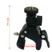 Bicycle motorcycle handlebar mount camera bracket gps holder