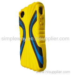 EVA iPhone 4/4s Case Yellow Dynamic