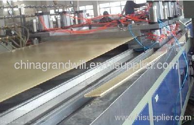 Advertising Engraving Foam Board Extrusion Line