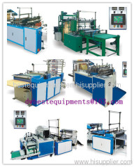 Plastic bag / PE bag / Garbage bag / shopping bag / t-shirt bag making machine