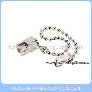 ST/F Metal Dust Cap With Chain ST captive matel dust cap