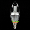 2012 NEW design light crystal chandelier lamp 5w led candle bulb samsung chip DIM