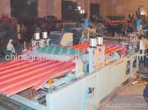 GW-WB80 Wave Board Extrusion Line