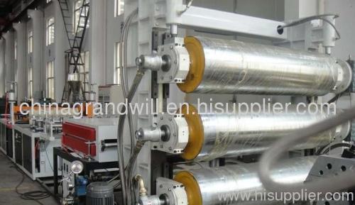 PP Wave Board Extrusion Line