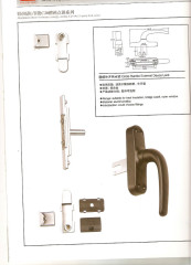 windle handles with circle handle external deuce lock