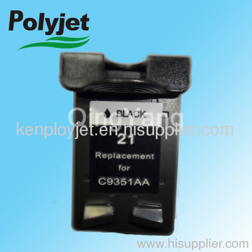 remanfuctured ink cartridge for hp 21/21XL C9351A HP Deskjet 3930/HP Deskjet 3940
