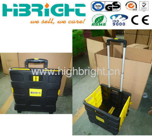 folding hand cart with telescopic handle