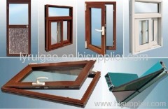 wood grain aluminum profiles