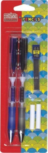 high quality plastic mechanical pencil set for office