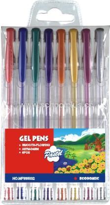 8pcs Colorful gel ink pen set