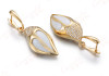 18k yellow gold agate and diamond earrings,gold jewelry,diamond earrings,gemstone earrings