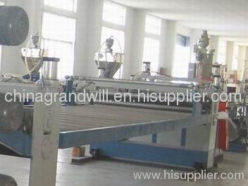 GWSS1200 Sunshine Shield Profile Extrusion Line