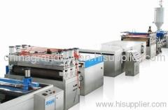 PP Sunshine Shield Profile Extrusion Line