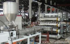 PE Wave Profile Extrusion Line