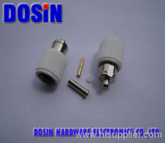 SMA Plug Crimp RF Connector Right Angle