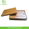 Large Multipurpose Bamboo Box with Lid Made with Real Water Resistant Bamboo
