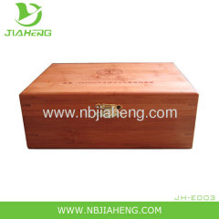 10 sections bamboo tea box