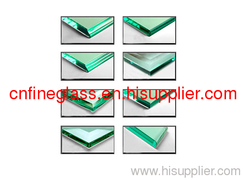 4-19mm edging glass