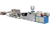 Plastic sheet and plate production line
