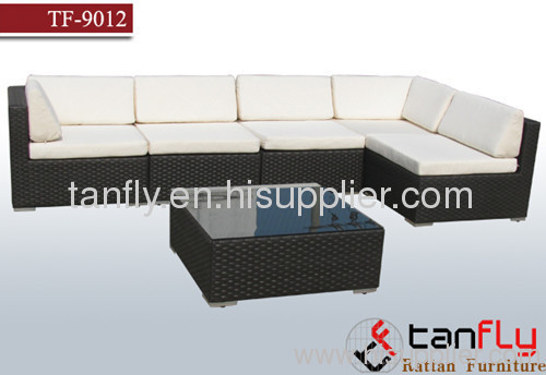 Living room sofa set modern wicker furniture