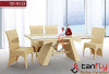 Fashion wicker dining set