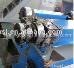 High-capacity plastic drinking straw extrusion line
