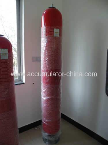 100 LTR 315 BAR BLADDER ACCUMULATOR HYDRAULIC ACCUMULATOR GAS CYLINDER