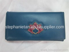 fashion leather wallet for women