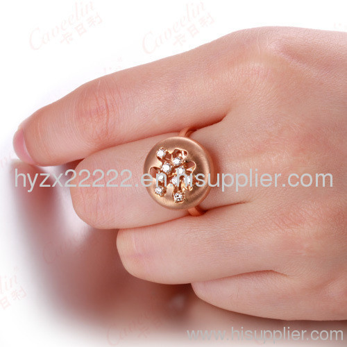 designer 18k rose gold and diamond ring,diamond jewelry,fine jewelry