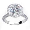 925 sterling silver cubic zirconia engagement ring,fashion jewelry