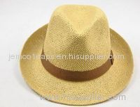 Paper Straw Fedora Paper Straw Fedora products