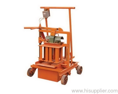 mobile block making machine