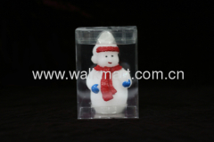 Xmas Snowman Candles