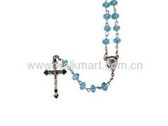 Fashion plastic rosary with rose perfume