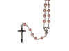 Rose bead rosary