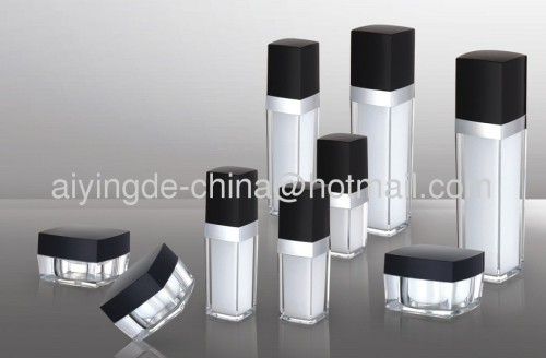 cosmetic package cream bottle