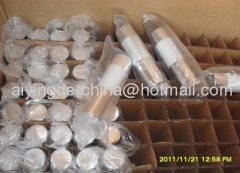 silver 50ml cream bottle for cosmetic package