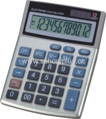 High quality solar and battary office calculator