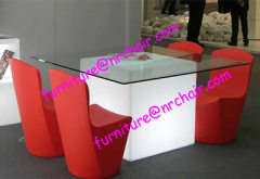 acrylic LED banquet table